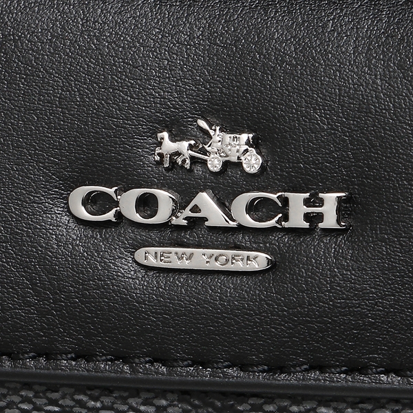 Coach Crossbody Bag Mini Bennett Satchel Black Smoke # F58312
