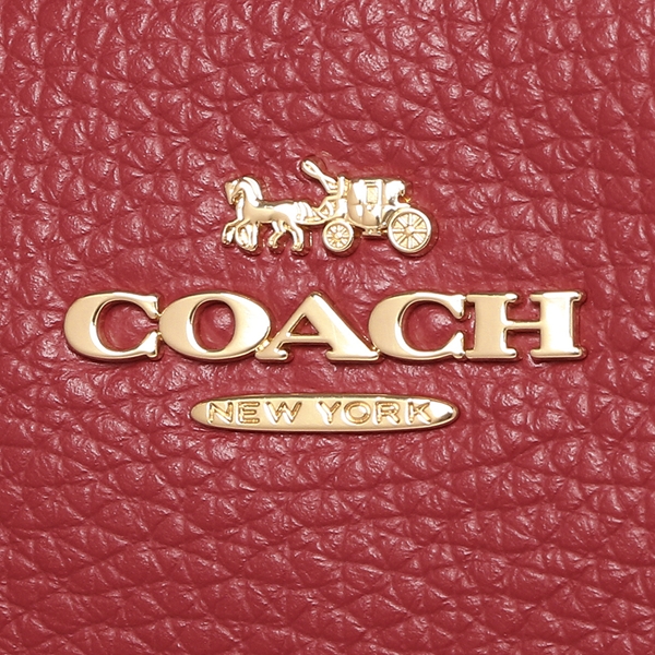 Coach Mini Kelsey Satchel Crossbody Bag True Red / Gold # F28994