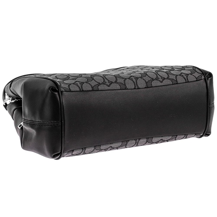 Coach Shoulder Bag Lexy Shoulder Bag Black Smoke / Silver # F27579