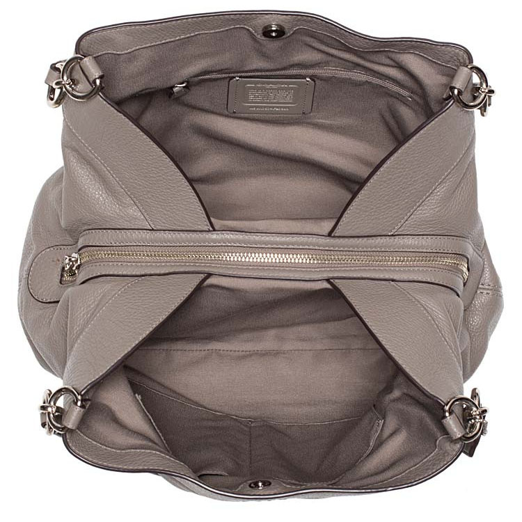 Coach Shoulder Bag With Gift Bag Lexy Shoulder Bag Fog Grey # F27593