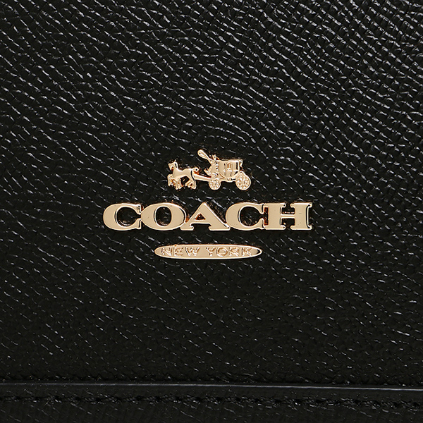 Coach Sierra Satchel In Crossgrain Leather Black # F57524