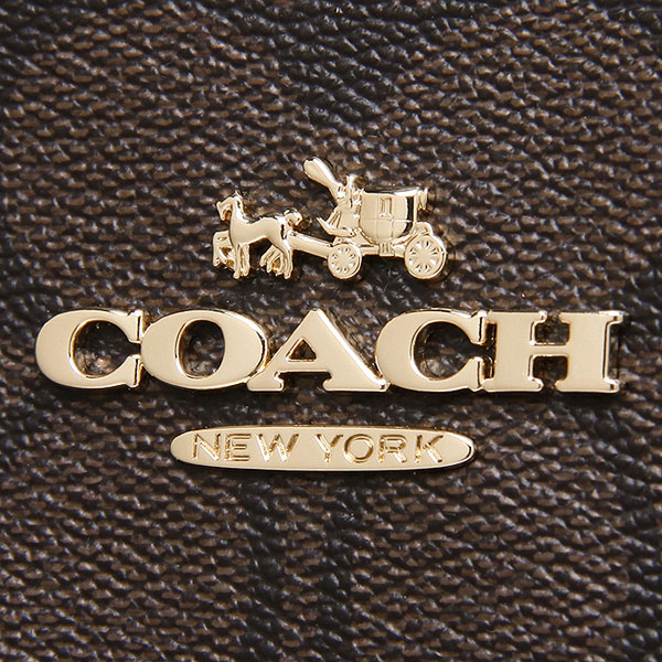Coach Signature Ava Tote Black / Brown # F55064