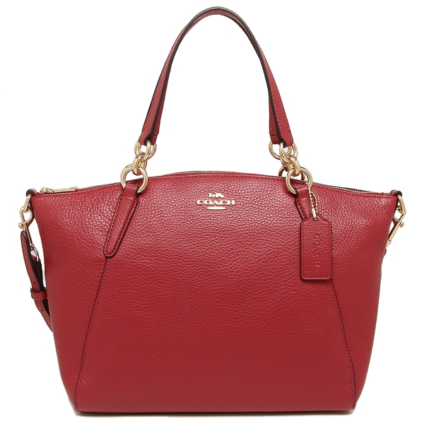 Coach Small Kelsey Satchel True Red / Gold # F28993