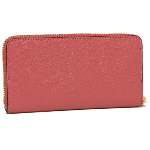 Coach Soft Wallet In Crossgrain Leather Poppy Pink # F54007