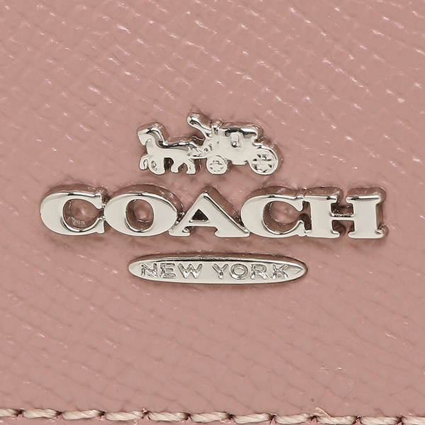 Coach Accordion Zip Wallet Dusty Rose Pink # F54007