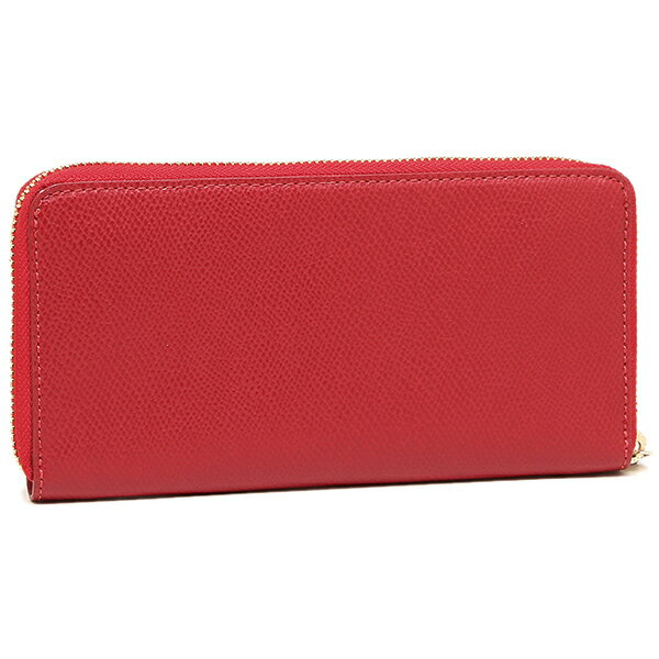 Coach Wallet In Gift Box Accordion Zip Wallet In Crossgrain Leather True Red # F54007