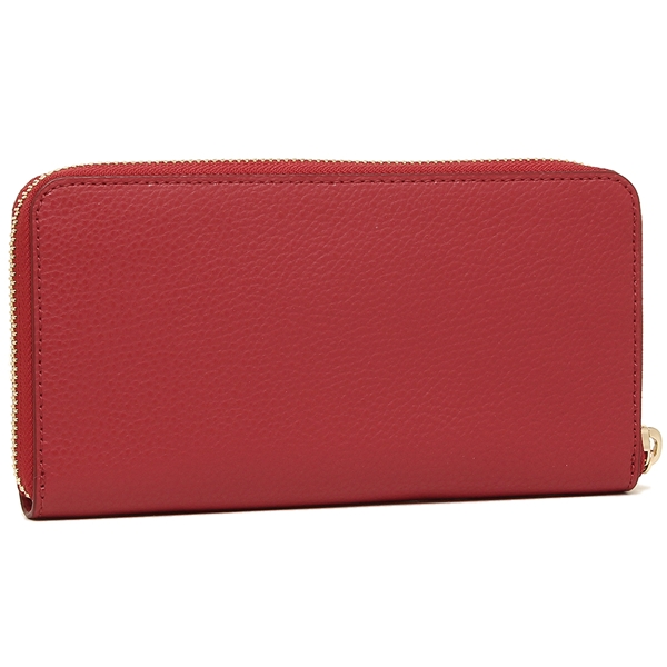 Coach Wallet In Gift Box Accordion Zip Wallet True Red # F16612
