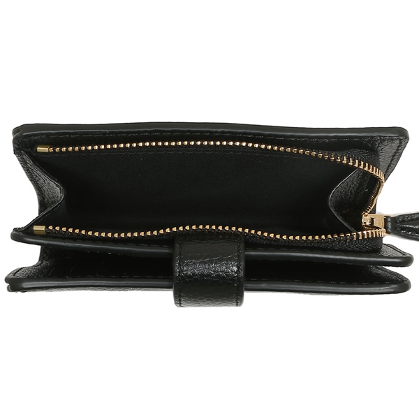 Coach Wallet In Gift Box Medium Wallet Medium Corner Zip Wallet In Pebble Leather Black # 68398E