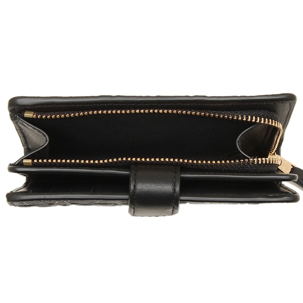 Coach Wallet In Gift Box Medium Wallet Medium Corner Zip Wallet In Signature Leather Black # F67565