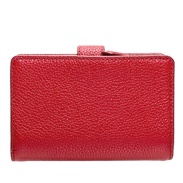 Coach Wallet In Gift Box Medium Wallet Medium Corner Zip Wallet Red # 68398E