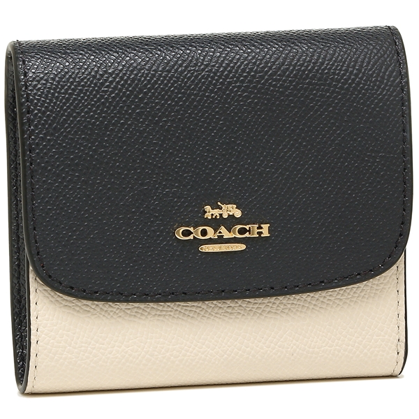 Coach Small Wallet In Colorblock Im / Blush Terracotte # F26458