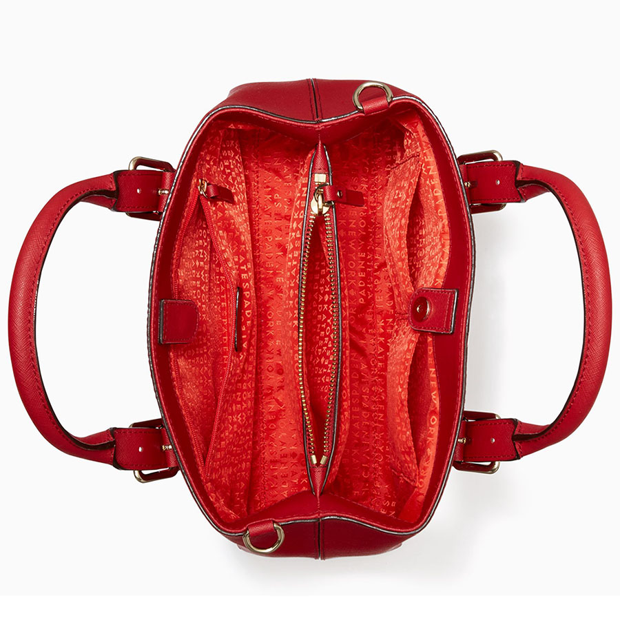 Kate Spade Cove Street Provence Crossbody Bag Pillbox Red # WKRU2790