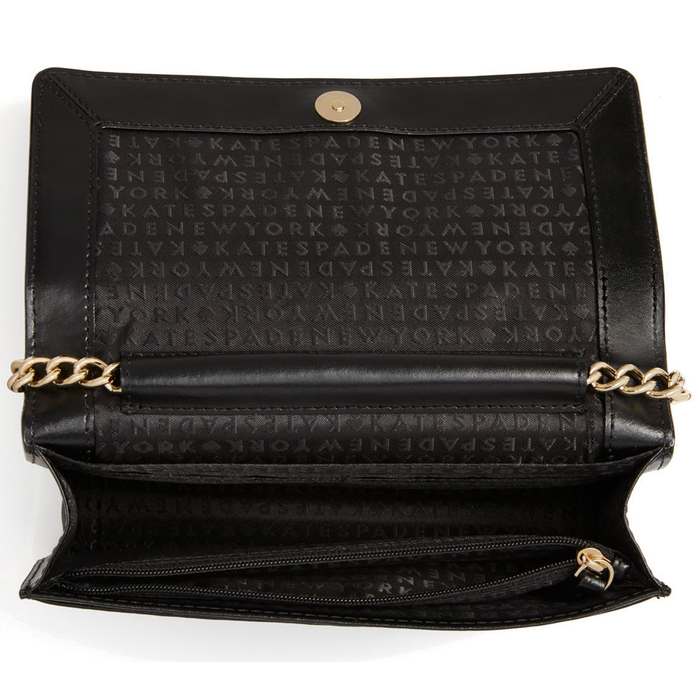 Kate Spade Crossbody Bag Alexander Avenue Smooth Isabeli Black # WKRU5072