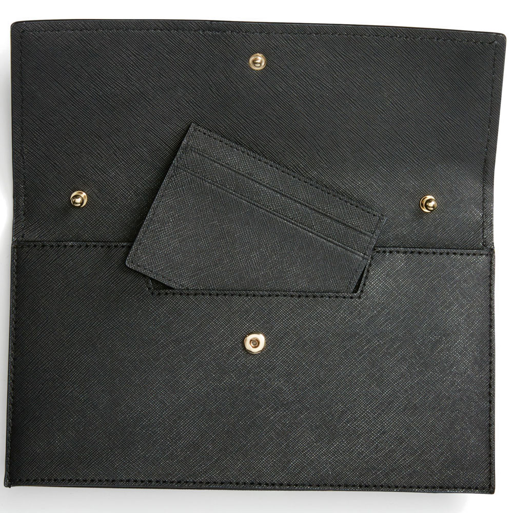 Kate Spade Crossbody Bag In Gift Box Cameron Street Brennan Clutch Black # PWRU6201