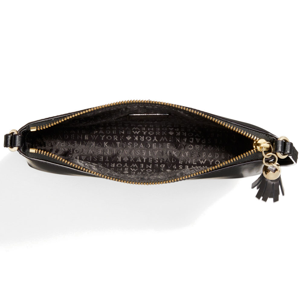 Kate Spade Crossbody Bag In Gift Box Ivy Street Amy Crossbody Bag Black # WKRU4856