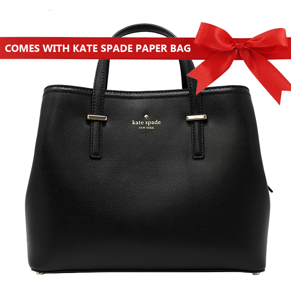 Kate Spade Crossbody Bag Patterson Drive Evangelie Satchel Black # WKRU5170