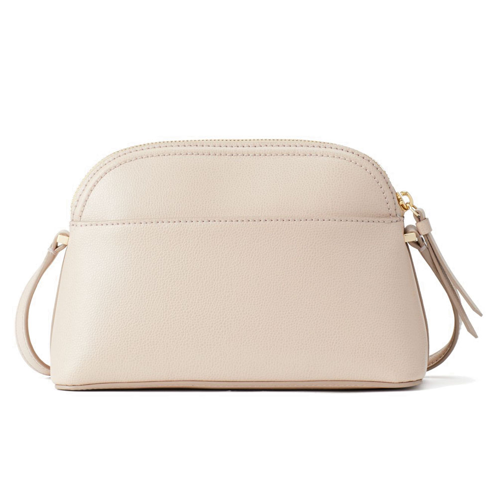 Kate Spade Crossbody Bag With Gift Bag Patterson Drive Peggy Warm Beige Nude # WKRU5662