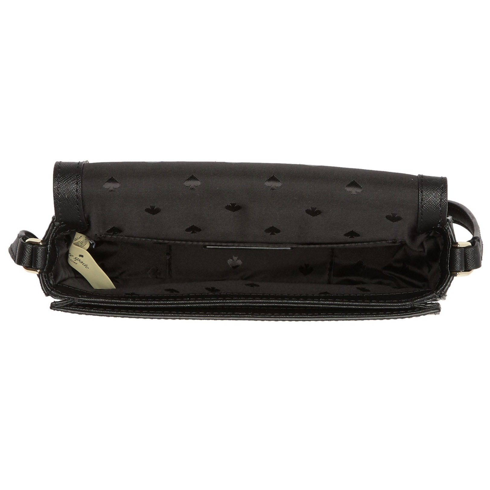 Kate Spade Crossbody Bag With Gift Bag Reiley Flap Crossbody Black # WKRU5887