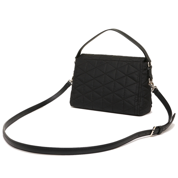 Kate Spade Crossbody Bag With Gift Bag Wilson Road Quilted Miri Black # WKRU4922