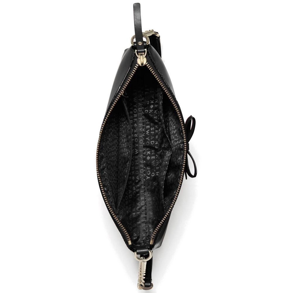 Kate Spade Crossbody Bag With Gift Paper Bag Sawyer Street Declan Black # WKRU4039