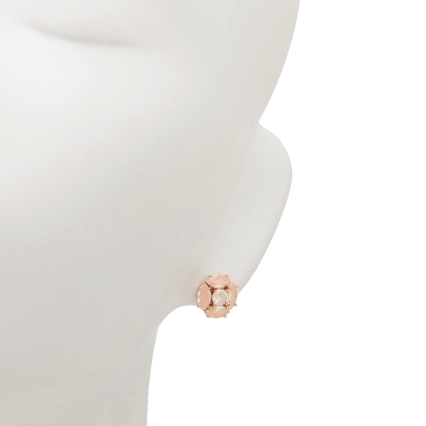 Kate Spade Earrings In Gift Box Studs Flying Colors Stud Earrings Blush Pink # O0RU2989