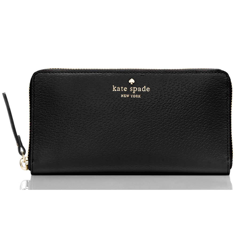 Kate Spade Grand Street Neda Wallet Black # WLRU2155