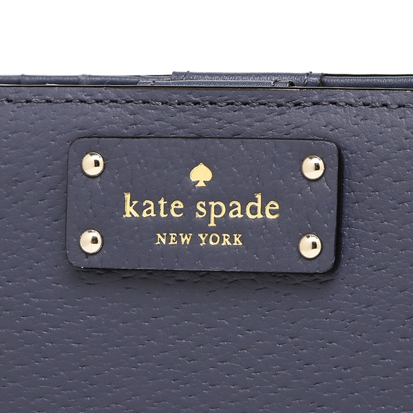 Kate Spade Grove Street Large Stacy Wallet Diver Blue # WLRU2817