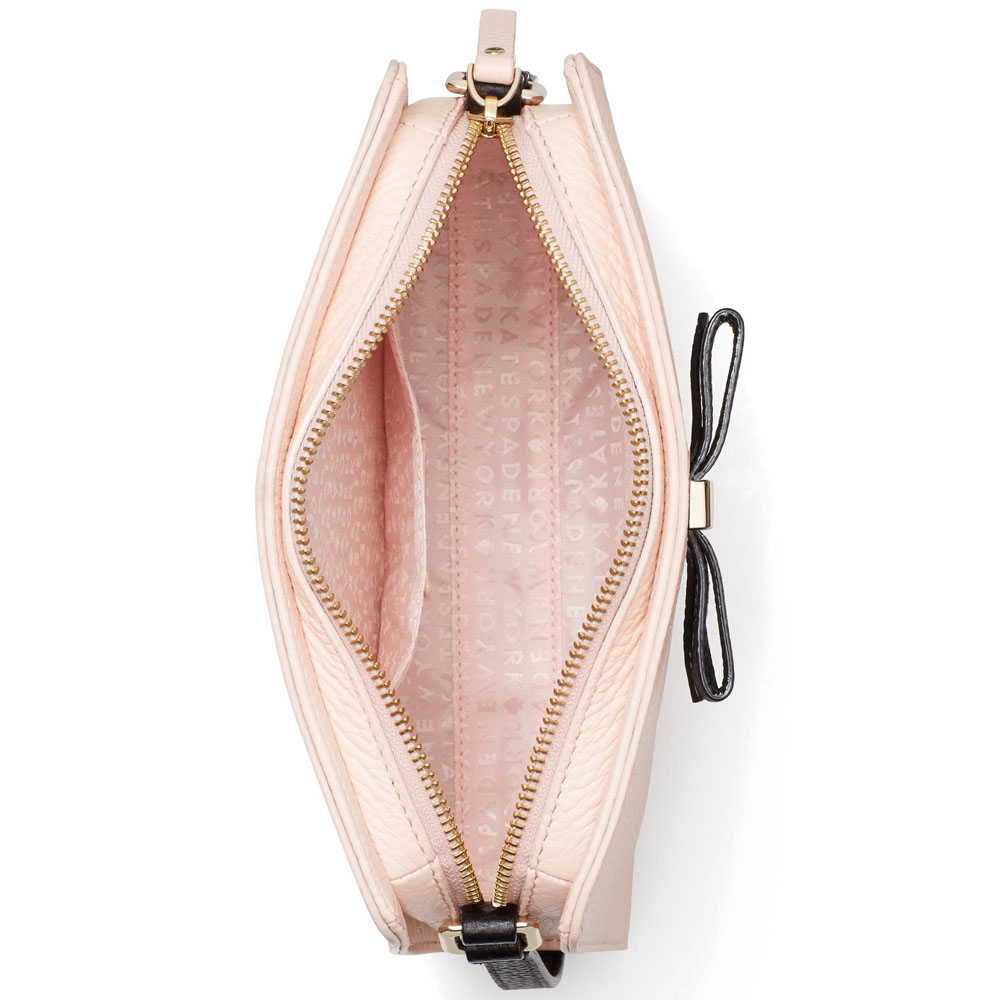 Kate Spade Henderson Street Fannie Crossbody Bag Black / Urchin Pink # WKRU4578