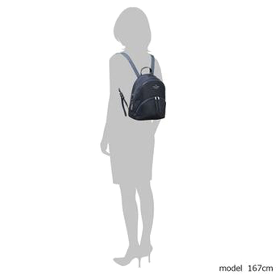 Kate Spade Karissa Nylon Medium Backpack Nightcap Navy Dark Blue # WKRU6586