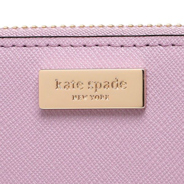 Kate Spade Laurel Way Neda Zip Around Continental Long Wallet Lilac Petal Purple # WLRU2669