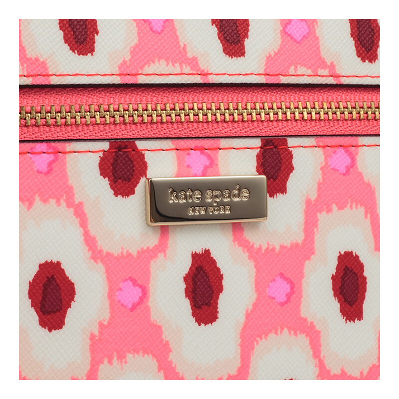Kate Spade Laurel Way Printed Tinie Hot Pink Spots # WLRU2918