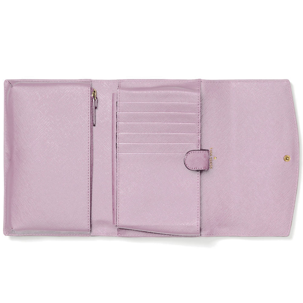 Kate Spade Laurel Way Winni Wallet Crossbody Bag Lilac Petal Purple # WLRU2667