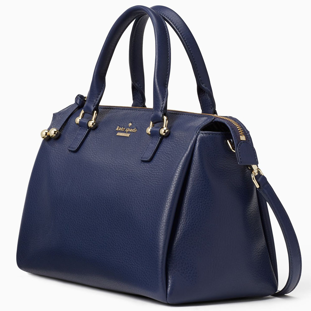 Kate Spade Lombard Street Bradie Crossbody Bag Navy Blue # PXRU7610