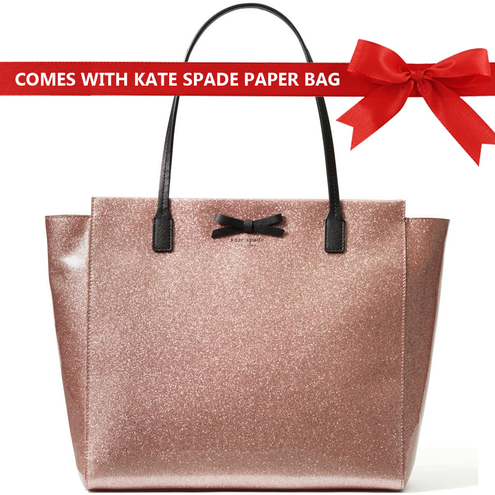 Kate Spade Mavis Street Taden Tote Shoulder Bag Rosegold # WKRU3542