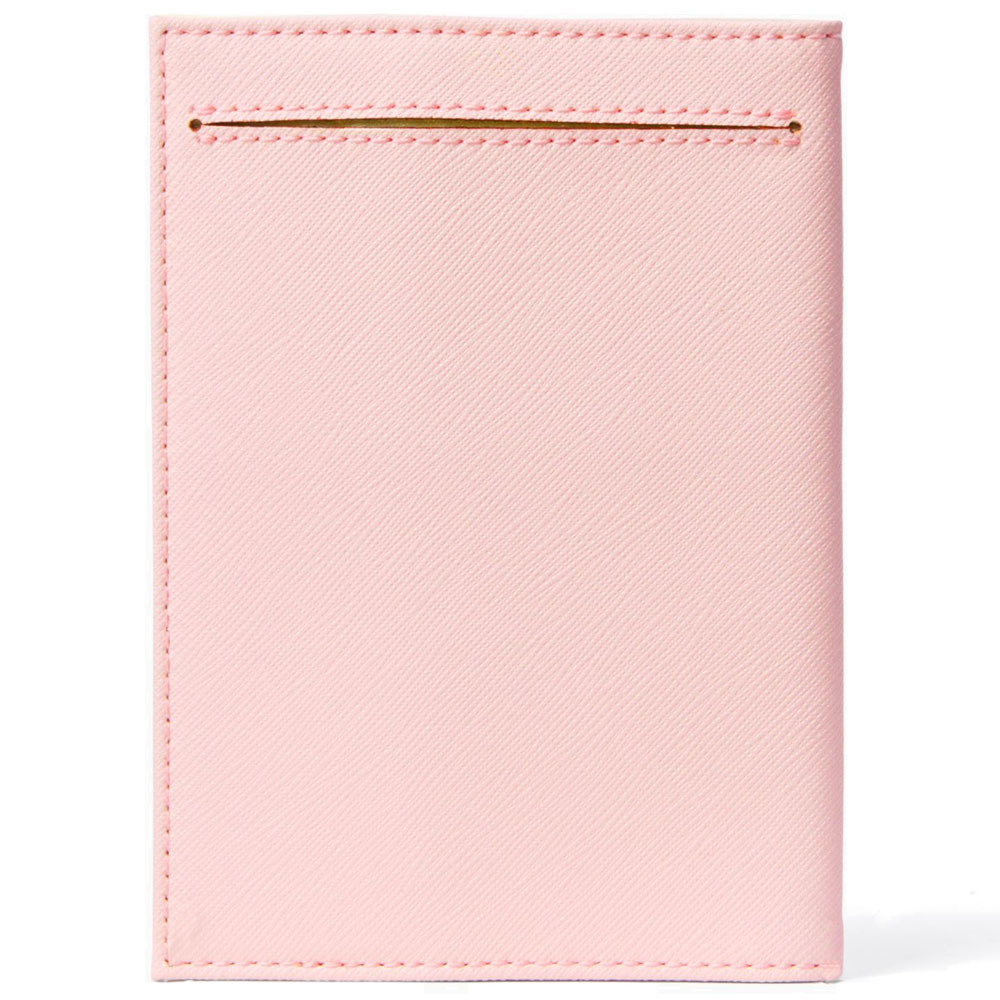 Kate Spade Mikas Pond Passport Holder Pink Blush # WLRU1811