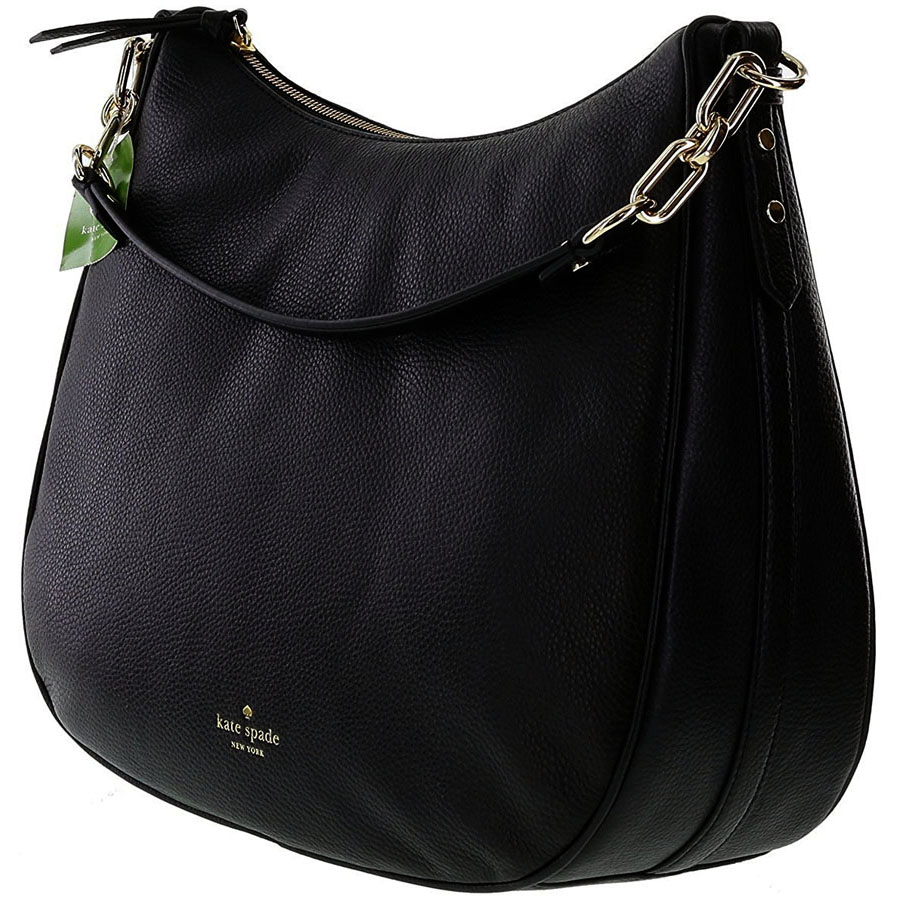 Kate Spade Mulberry Street Maude Shoulder Bag Black # WKRU3924