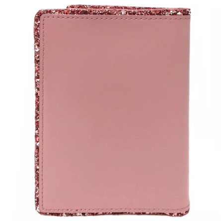 Kate Spade Passport Holder In Gift Box Seton Drive Imogene Dusty Peony Pink # WLRU5161