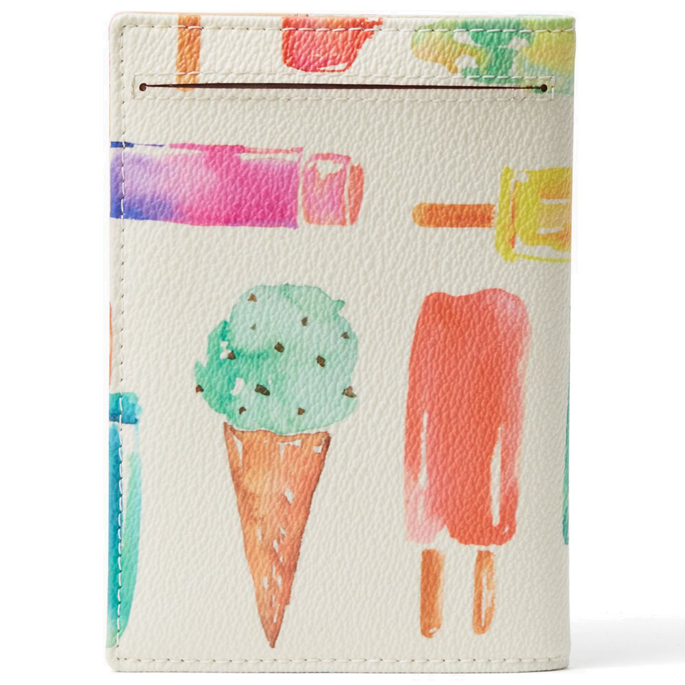 Kate Spade Shore Street Passport Holder Ice Cream Pop Multicolor # WLRU4189