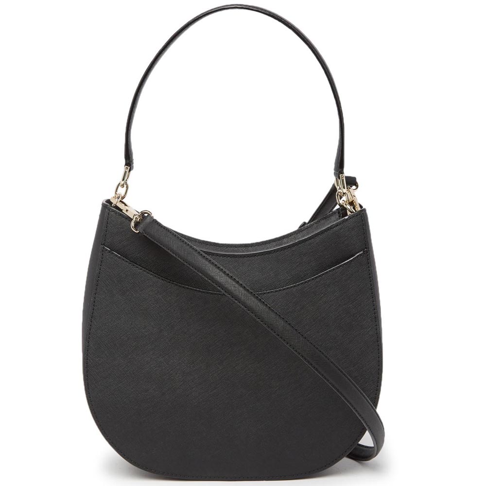 Kate Spade Shoulder Bag With Gift Bag Cameron Street Lora Hobo Crossbody Bag Black # PXRU9447