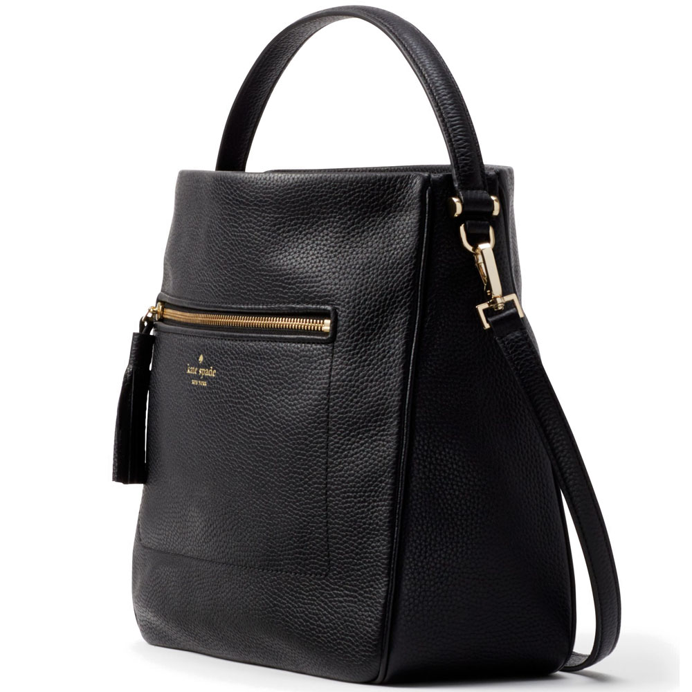 Kate Spade Shoulder Bag With Gift Bag Chester Street Michaela Black # WKRU4224