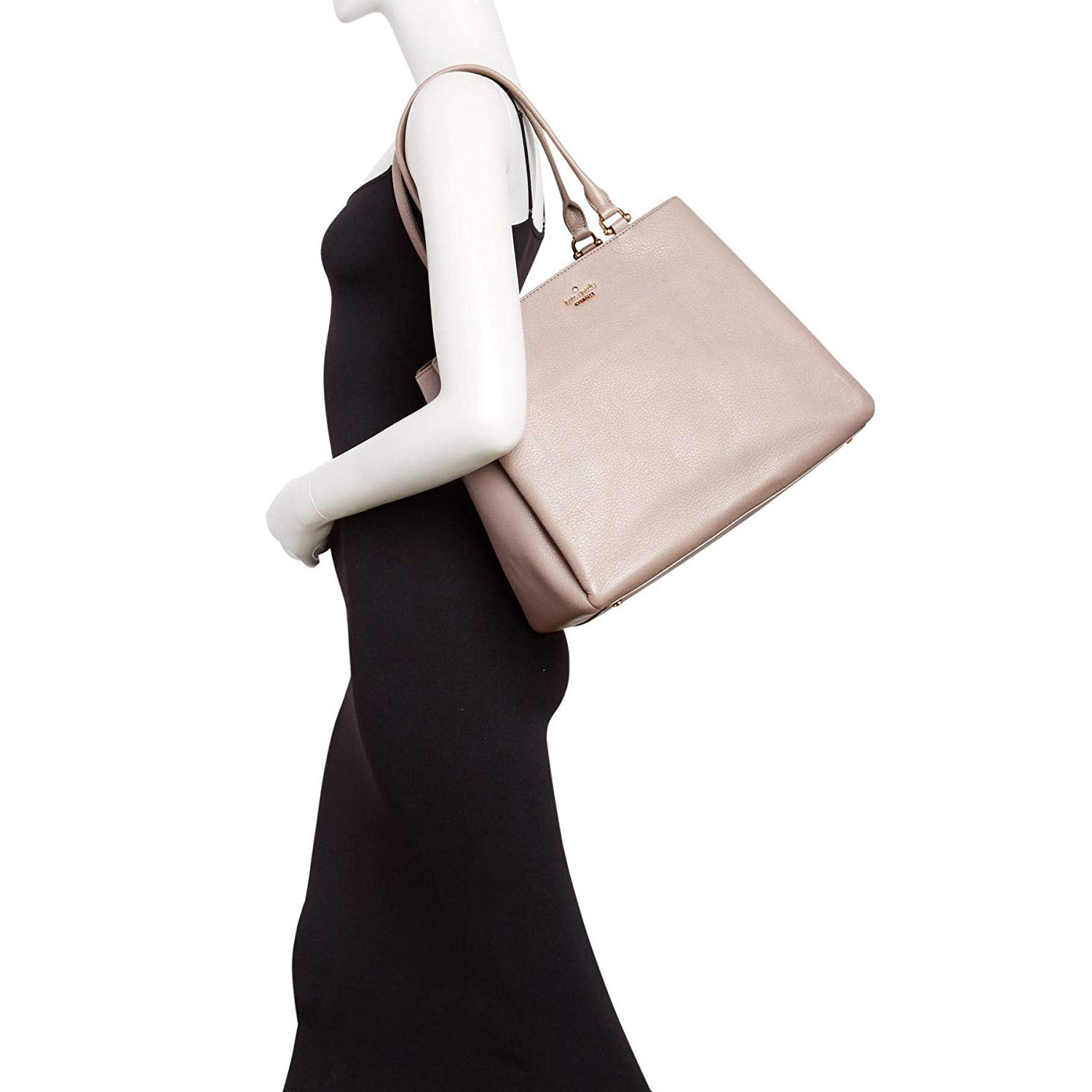 Kate Spade Shoulder Bag With Gift Bag Lombard Street Neve City Scape Grey # PXRU7613