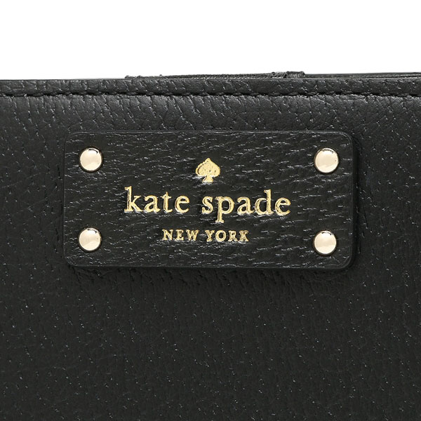 Kate Spade Medium Wallet Grove Street Tellie Black # WLRU2822