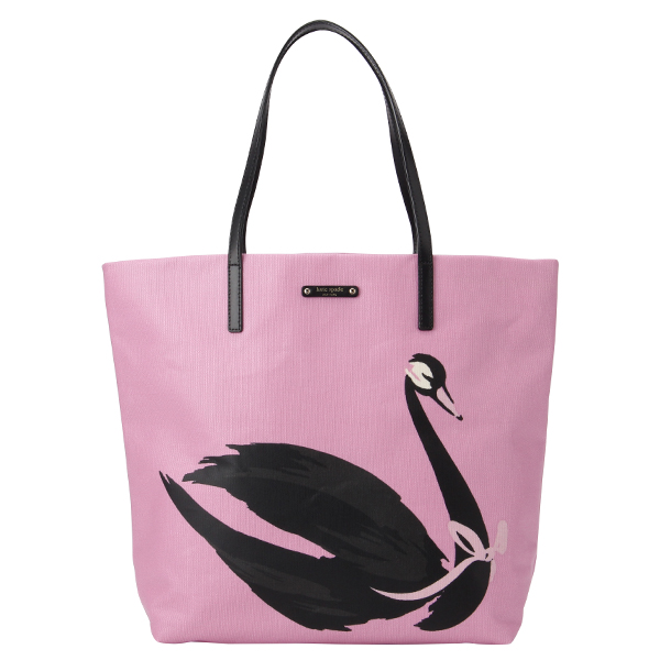 Kate Spade Swan Around Bon Shopper Pink Swan # WKRU4629