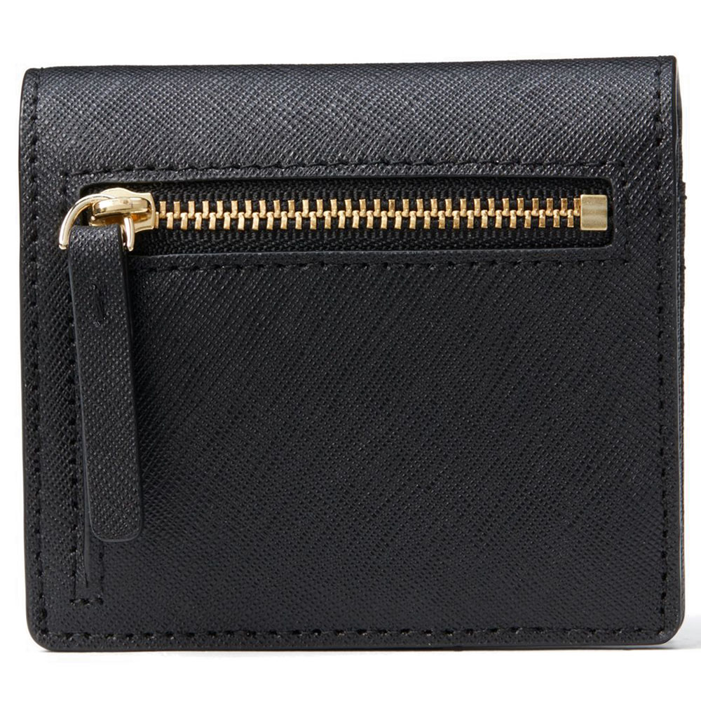 Kate Spade Wallet In Gift Box Cove Street Serenade Small Wallet Black # WLRU4958