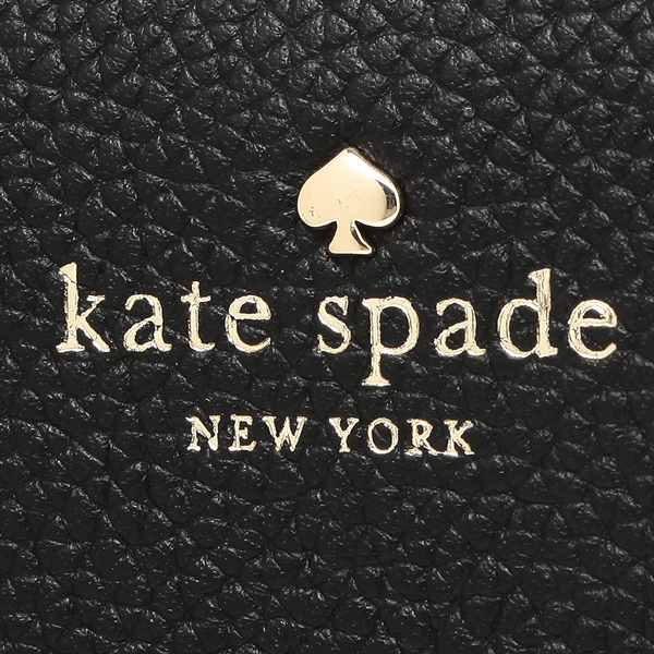 Kate Spade Wallet In Gift Box Larchmont Avenue Small Shawn Small Wallet Black # WLRU5243