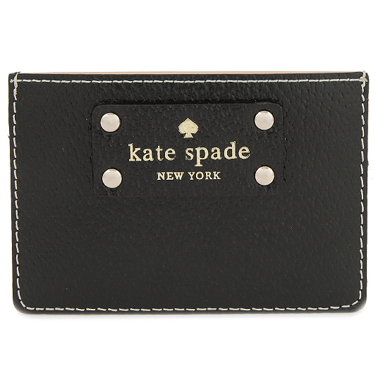 Kate Spade Wellesley Graham Card Case Black # WLRU1147