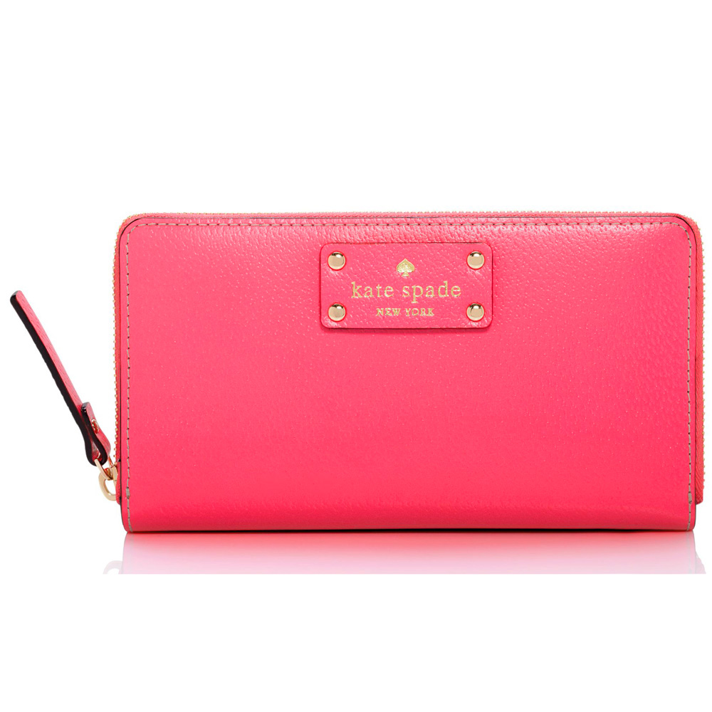 Kate Spade Wellesley Neda Wallet Caberet Pink # WLRU1153