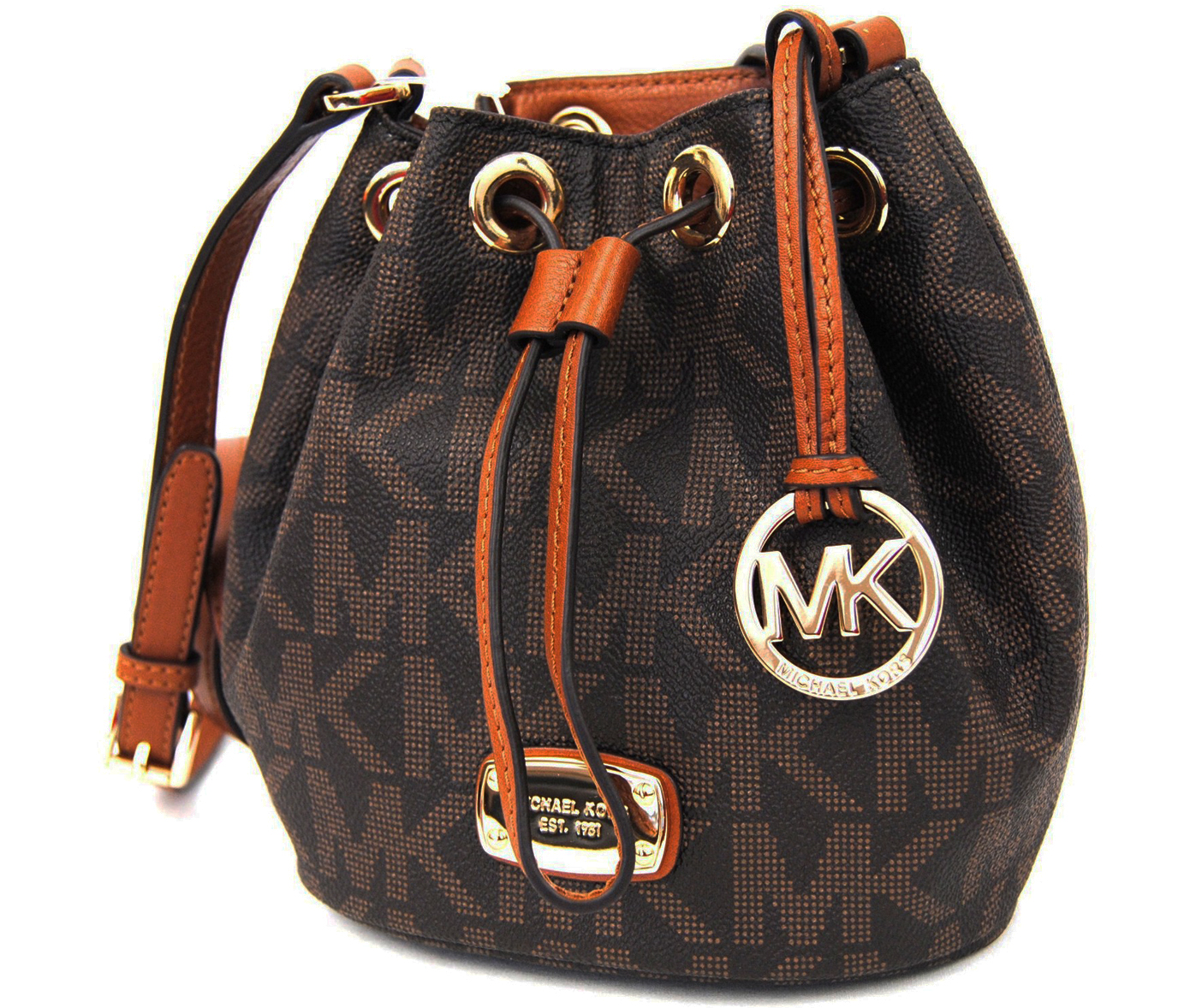 michael kors drawstring crossbody