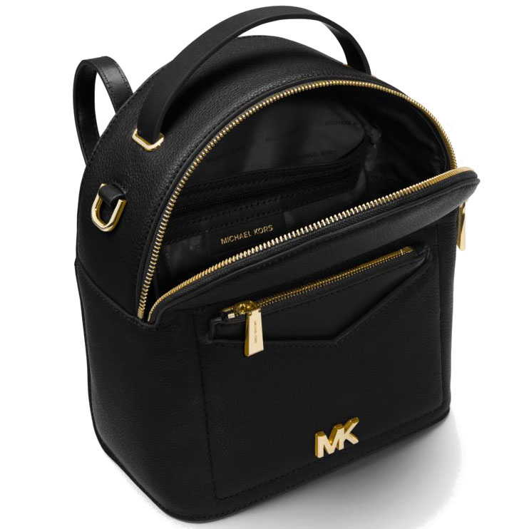 Michael Kors Backpack Jessa Small Convertible Backpack Black # 30T8GEVB5L