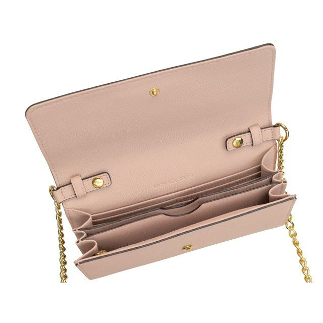Michael Kors Crossbody Bag In Gift Box Jet Set Travel Large Phone Crossbody Ballet Nude Pink # 35S8GTVC3L